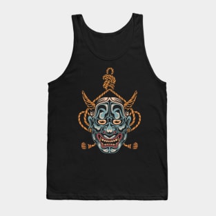 Hannya mask Tank Top